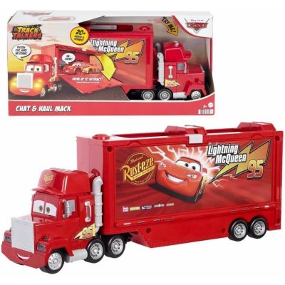 Mattel Disney Cars Track Mack se světly a zvuky GYK60