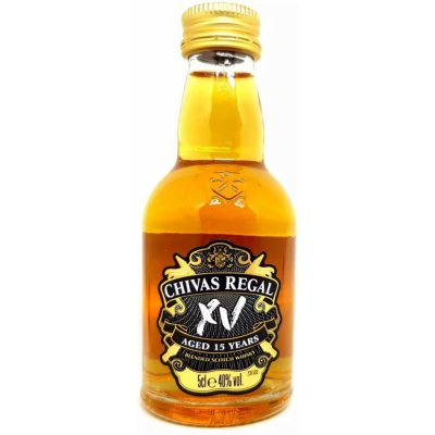 Chivas Regal XV 40% 0,05 l (holá láhev)