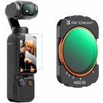 Kf ND šedý nastavitelný ND2-ND32 pro DJI Osmo Pocket 3 HD MC Nano X K&F - KF01.2544 – Zboží Živě