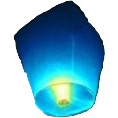 Lampion přání Modrý