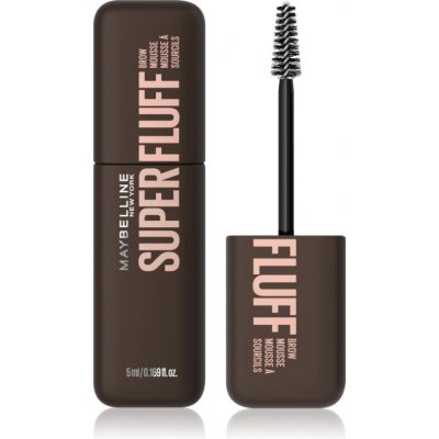 Maybelline Superfluff Brow Mousse gel na obočí pro plný a nadýchaný vzhled 262 Black Brown 5 ml – Zboží Dáma