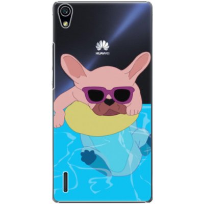 Pouzdro iSaprio - Swimming Dog - Huawei Ascend P7