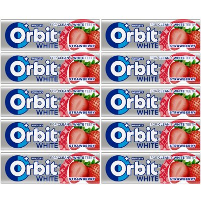Wrigley's Orbit Jahodové 30 kusů x 14 g – Zboží Dáma