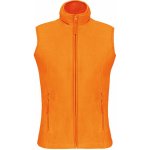 Kariban dámská microfleecová vesta Melodie fluorescenční oranžová – Zboží Dáma