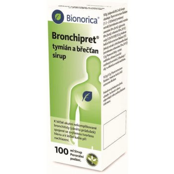 BRONCHIPRET TYMIÁN A BŘEČŤAN POR SIR 1X100ML