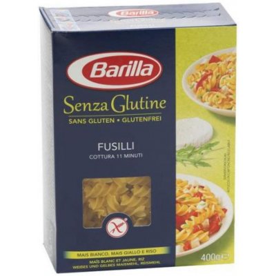 Barilla Fusilli bezlepkové 400 g – Zboží Mobilmania