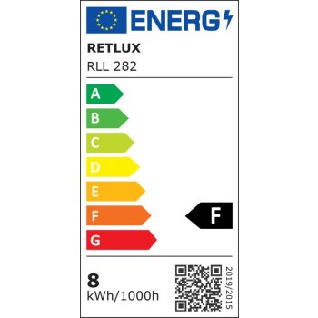 Retlux RLL 282 E27 žárovka LED R63 8W Spot studená bílá