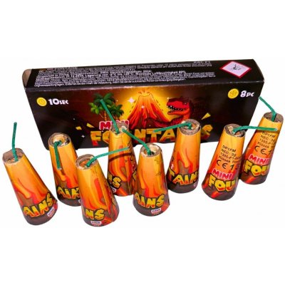 Dětská pyrotechnika MINI FONTÁNY 8 ks – Zboží Dáma