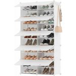 SongmicsHome Kimberly bílý/průhledný LPC035W01 – Zboží Mobilmania