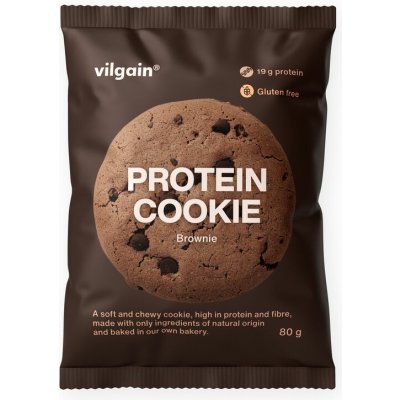 Vilgain Protein Cookie brownie 80 g – Hledejceny.cz