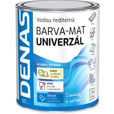 Denas Univerzál mat 0,7 kg Tmavě hnědá – Hledejceny.cz