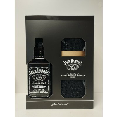 Jack Daniel's No.7 40% 0,7 l (dárkové balení osuška) – Hledejceny.cz