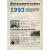 Přání Narozeninové noviny 1993 s vlastním textem a fotografií S fotografií