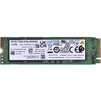 Intel 670p 1TB, SSDPEKNU010TZX1