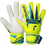 Reusch ATTRAKT SOLID JUNIOR Žlutá,Tmavě modrá,Bílá,Modrá – Hledejceny.cz