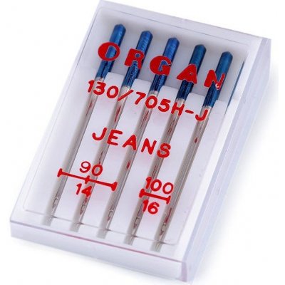 Jehly strojové Jeans 90,100 ORGAN – Sleviste.cz