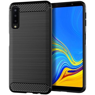 Pouzdro CARBON Samsung A750 Galaxy A7 2018 černé – Sleviste.cz