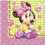 Procos Minnie Baby ubrousky žluto růžové 20ks 33x33 – Zboží Dáma