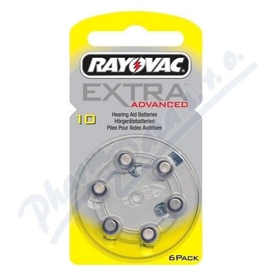 RAYOVAC 10 Extra advanced 6ks 4610946416 – Zboží Mobilmania