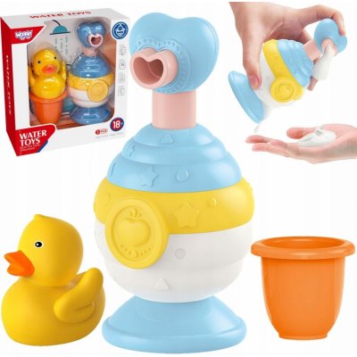 Woopie baby hračka do koupele kalíšek kačenka dávkovač mýdla sada – Zboží Mobilmania