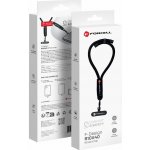 Forcell F-Design R10X40 poutko na telefon na zápěstí – popruh na mobil, černá – Sleviste.cz