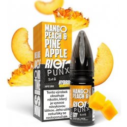 Riot Squad salt Hybrid Mango Peach Pineapple 10 ml 5 mg