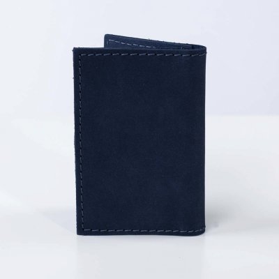 OEM Kožené pouzdro na doklady Oscar SW03 navy – Zboží Mobilmania