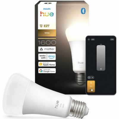 Philips HUE Hue W 1600 smart žárovka A67 E27 13,5W 1600 lm teplá bílá – Zboží Mobilmania