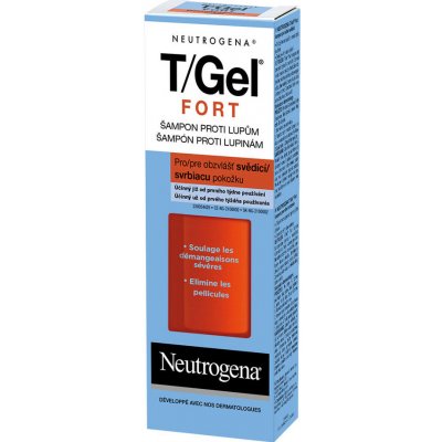 Neutrogena T/Gel Forte Shampooing Šampon proti lupům 150 ml – Zboží Mobilmania