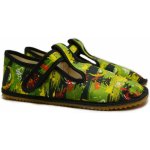 Beda barefoot bačkory BF 060010/W/OP Graffiti – Zboží Dáma