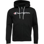 Champion Hooded Full Zip Sweatshirt 219205-KK001 černá – Zboží Dáma