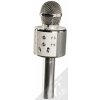 WSTER WS 858 Karaoke bluetooth mikrofon stříbrný