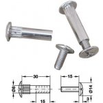 Wintech článek spojovací nábytkářský 8 x 30-40mm nikl MOABG06030N5K – Sleviste.cz