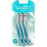 Gillette Venus 3 Sensitive 3 ks – Zboží Dáma