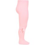 punčocháče s krásným bočním vzorem Cóndor růžové pale pink – Zboží Dáma