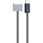 FIXED FIXD-MS3-GR s koncovkou USB-C, 140W, 2m, šedý – Zboží Živě