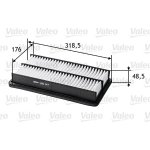 Vzduchový filtr VALEO 585147 – Hledejceny.cz