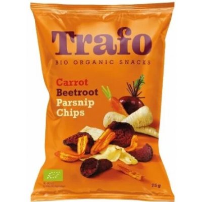 Trafo BIO zeleninové chipsy mix zeleniny 75 g – Sleviste.cz