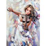 Norimpex Diamantové malování Houslistka 30 x 40 cm – Hledejceny.cz