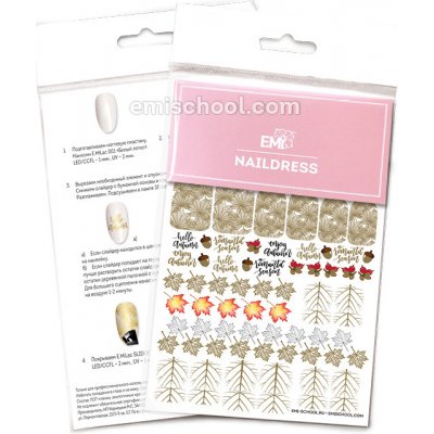 E.Mi Vodolepka Naildress Slider Design 18 Autumn – Zboží Mobilmania