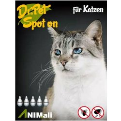 Dr. Pet spot-on pipety pro kočky 5 x 1 ml