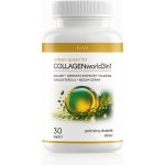 COLLAGENworld 3in1 Mořský kolagen tripeptid + Kurkumovník & Černý sezam 30 kapslí – Hledejceny.cz