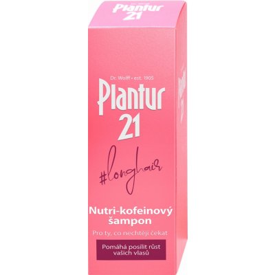 Plantur 21 Nutri-Coffein longhair hydratační šampon 200 ml – Hledejceny.cz