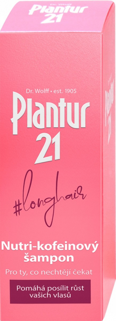 Plantur 21 Nutri-Coffein longhair hydratační šampon 200 ml