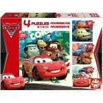 Educa Auta 2 4v1 12,16,20,25 dílků – Zboží Mobilmania