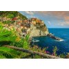 Tapety WEBLUX Fototapeta plátno Manarola village on the Cinque Terre coast of Italy 79379736 Vesnice Manarola na pobřeží Cinque Terre v Itálii v Evropě 174 x 120 cm