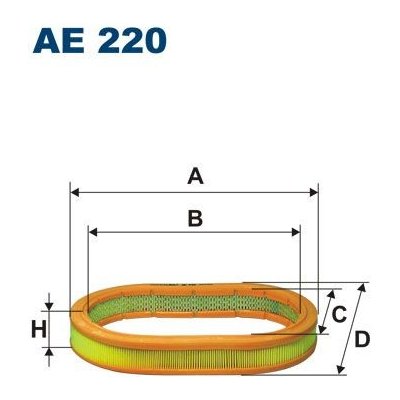 FILTRON Vzduchový filtr AE 220 – Zboží Mobilmania