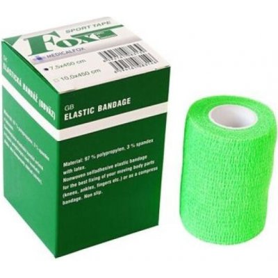 Fox Elastic Bandage - samodržící bandáž 7,5 cm x 450cm – Zbozi.Blesk.cz