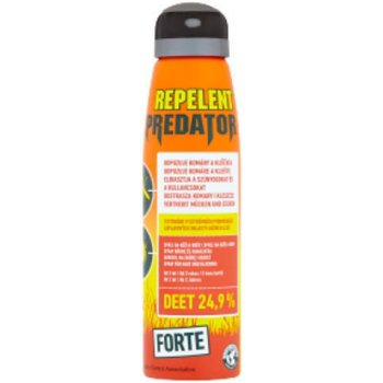 Predator Repelent Forte Deet 24,9% repelentní spray odpuzuje komáry a klíšťata 150 ml