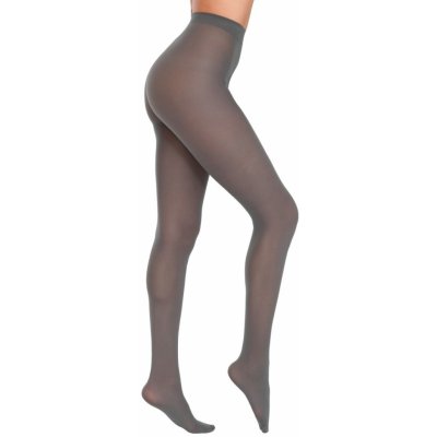 Blancheporte Sada 2 neprůhledných punčochových kalhot šedá – Zboží Dáma